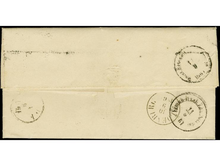 "Grube 10/9 66", handschriftlicher Aufgabevermerk vorderseitig auf doppelt schwerem Faltbrief nach Heide, frankiert mit senkr