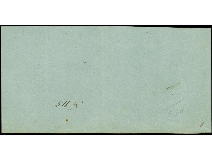 Grube, Posteinlieferungsschein der Briefsammelstelle vom 4. Februar 1864, der 4. Tag des 2. deutsch-dänischen Krieges, tadell