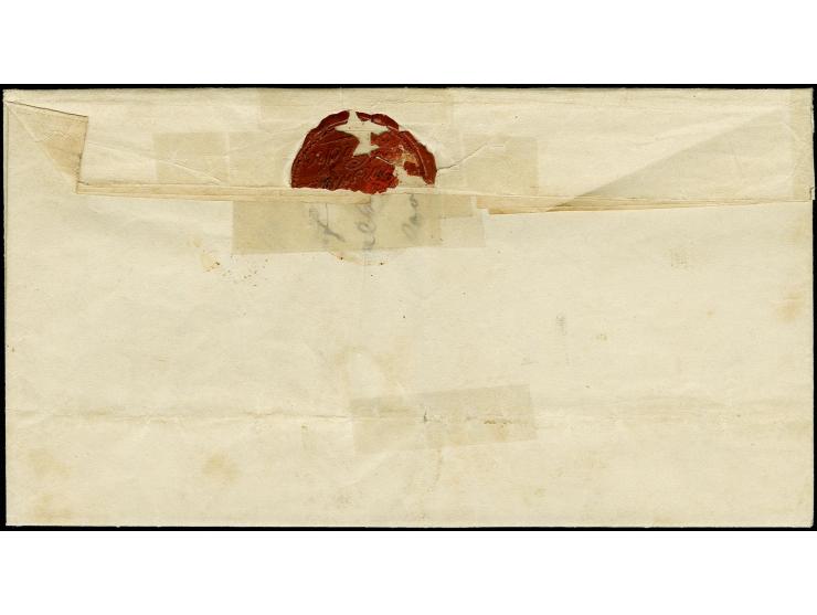"Lensahn 22/12 52", handschriftlicher Aufgabevermerk vorderseitig auf Faltbrief nach Cismar, oben und rückseitig Tesafilm bzw