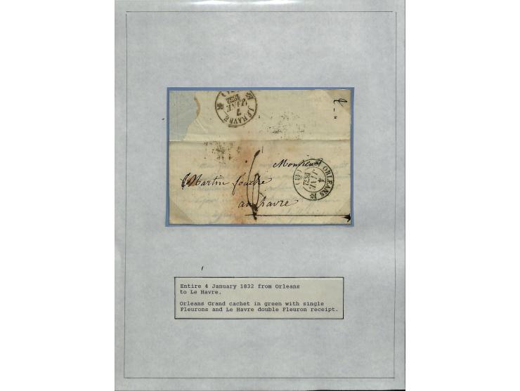 1849/75 (ca.), sehr schöner Sammlungsbestand, zu großen Teilen ausstellungsmäßig aufgezogen mit ungebrauchten und gebrauchten