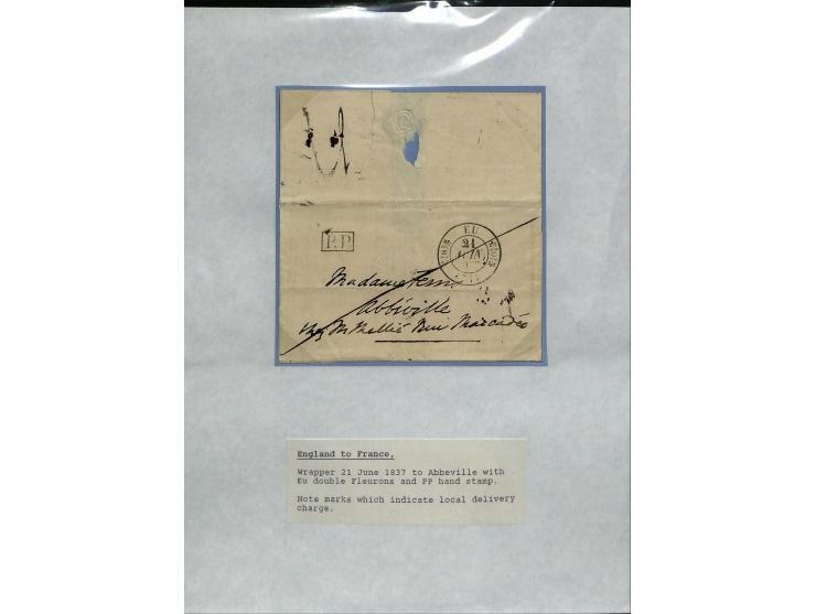 1849/75 (ca.), sehr schöner Sammlungsbestand, zu großen Teilen ausstellungsmäßig aufgezogen mit ungebrauchten und gebrauchten