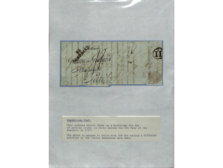 1849/75 (ca.), sehr schöner Sammlungsbestand, zu großen Teilen ausstellungsmäßig aufgezogen mit ungebrauchten und gebrauchten