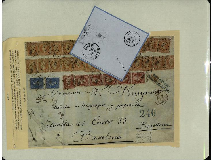 1849/75 (ca.), sehr schöner Sammlungsbestand, zu großen Teilen ausstellungsmäßig aufgezogen mit ungebrauchten und gebrauchten
