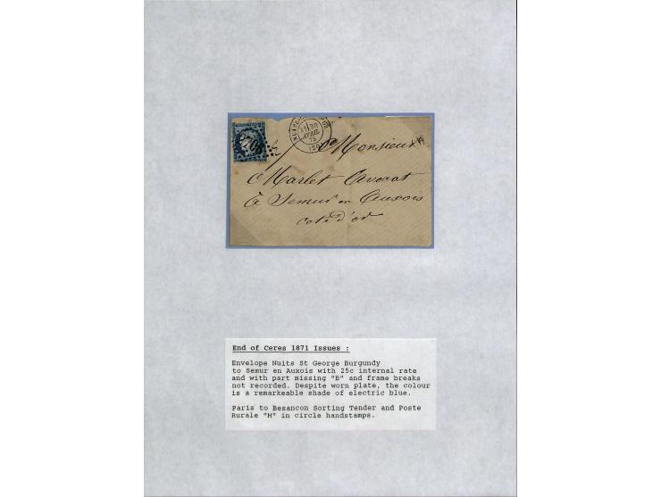1849/75 (ca.), sehr schöner Sammlungsbestand, zu großen Teilen ausstellungsmäßig aufgezogen mit ungebrauchten und gebrauchten