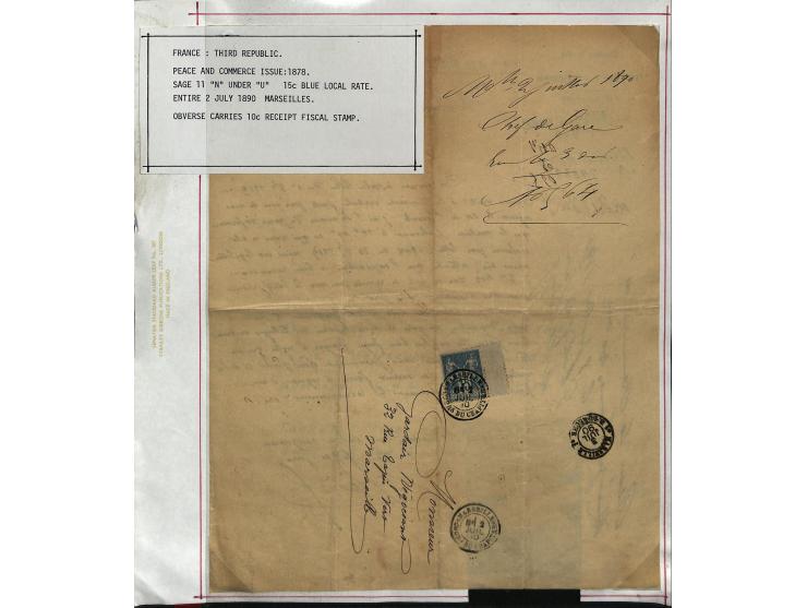 1849/75 (ca.), sehr schöner Sammlungsbestand, zu großen Teilen ausstellungsmäßig aufgezogen mit ungebrauchten und gebrauchten
