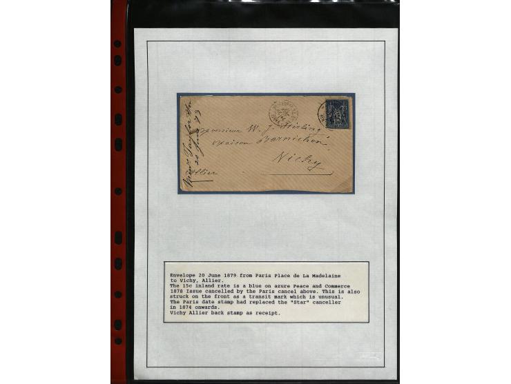 1849/75 (ca.), sehr schöner Sammlungsbestand, zu großen Teilen ausstellungsmäßig aufgezogen mit ungebrauchten und gebrauchten