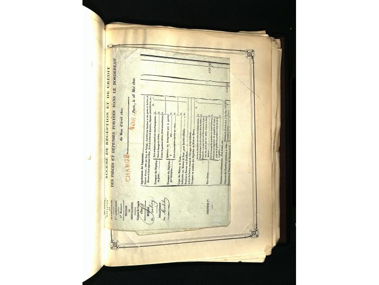 1757/1917, interessante Sammlung mit über 350 Briefen, dabei viel Vorphila bzw. markenlose Belege u.a. mit Kartenschluß, auße