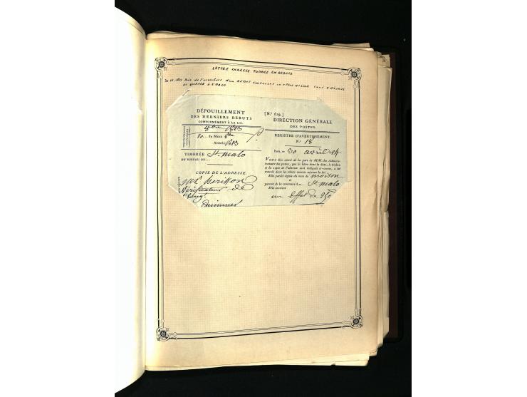 1757/1917, interessante Sammlung mit über 350 Briefen, dabei viel Vorphila bzw. markenlose Belege u.a. mit Kartenschluß, auße