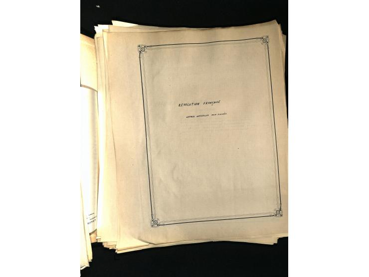 1757/1917, interessante Sammlung mit über 350 Briefen, dabei viel Vorphila bzw. markenlose Belege u.a. mit Kartenschluß, auße