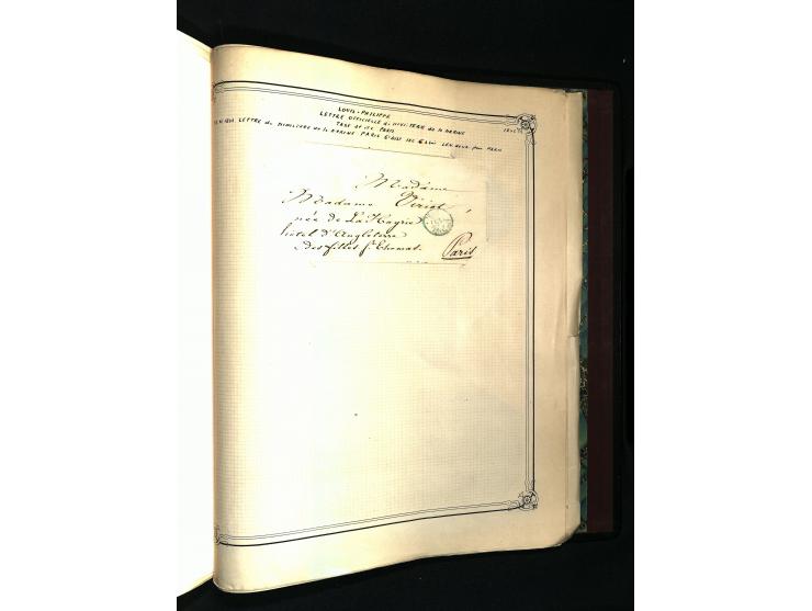 1757/1917, interessante Sammlung mit über 350 Briefen, dabei viel Vorphila bzw. markenlose Belege u.a. mit Kartenschluß, auße