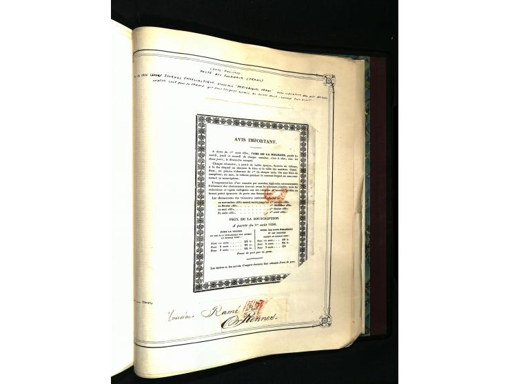 1757/1917, interessante Sammlung mit über 350 Briefen, dabei viel Vorphila bzw. markenlose Belege u.a. mit Kartenschluß, auße