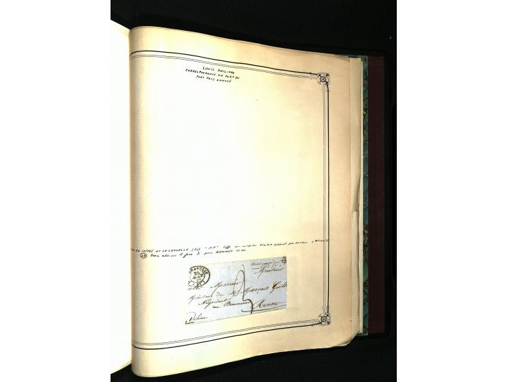 1757/1917, interessante Sammlung mit über 350 Briefen, dabei viel Vorphila bzw. markenlose Belege u.a. mit Kartenschluß, auße