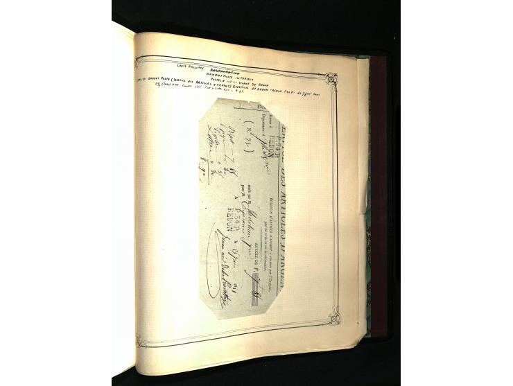 1757/1917, interessante Sammlung mit über 350 Briefen, dabei viel Vorphila bzw. markenlose Belege u.a. mit Kartenschluß, auße