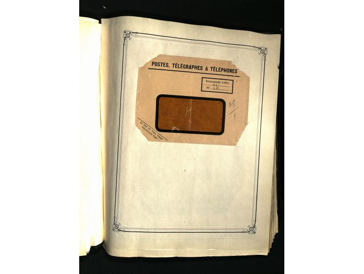 1757/1917, interessante Sammlung mit über 350 Briefen, dabei viel Vorphila bzw. markenlose Belege u.a. mit Kartenschluß, auße