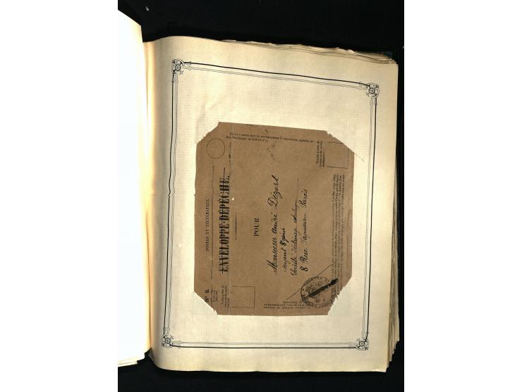 1757/1917, interessante Sammlung mit über 350 Briefen, dabei viel Vorphila bzw. markenlose Belege u.a. mit Kartenschluß, auße
