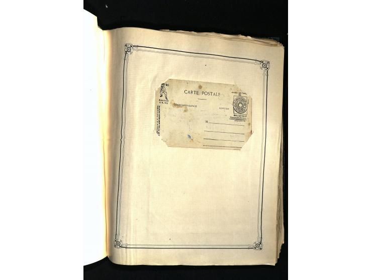 1757/1917, interessante Sammlung mit über 350 Briefen, dabei viel Vorphila bzw. markenlose Belege u.a. mit Kartenschluß, auße