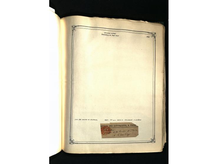 1757/1917, interessante Sammlung mit über 350 Briefen, dabei viel Vorphila bzw. markenlose Belege u.a. mit Kartenschluß, auße