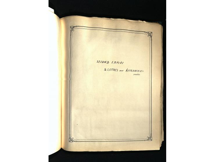 1757/1917, interessante Sammlung mit über 350 Briefen, dabei viel Vorphila bzw. markenlose Belege u.a. mit Kartenschluß, auße