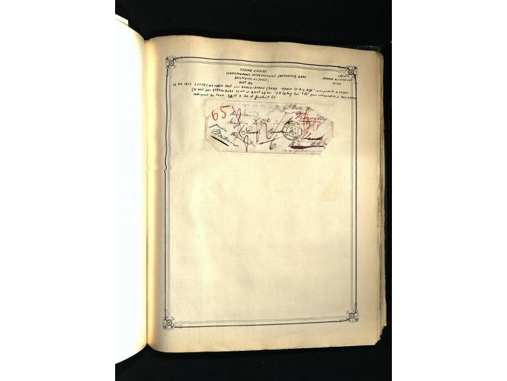 1757/1917, interessante Sammlung mit über 350 Briefen, dabei viel Vorphila bzw. markenlose Belege u.a. mit Kartenschluß, auße