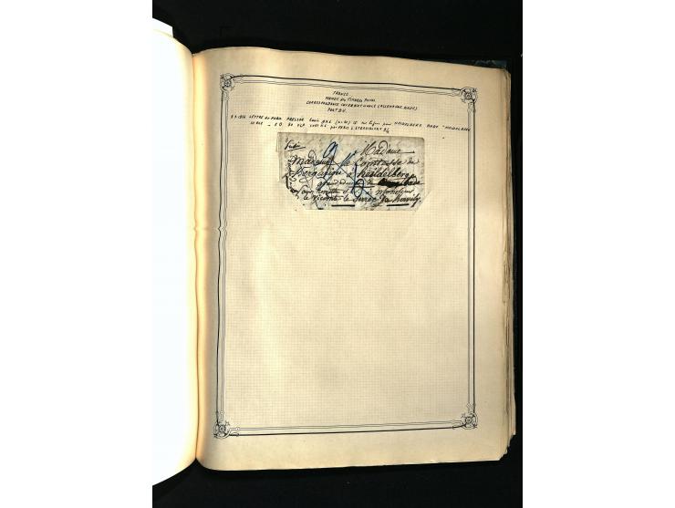 1757/1917, interessante Sammlung mit über 350 Briefen, dabei viel Vorphila bzw. markenlose Belege u.a. mit Kartenschluß, auße