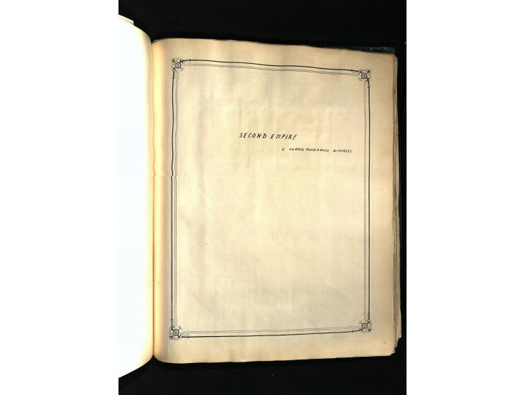 1757/1917, interessante Sammlung mit über 350 Briefen, dabei viel Vorphila bzw. markenlose Belege u.a. mit Kartenschluß, auße