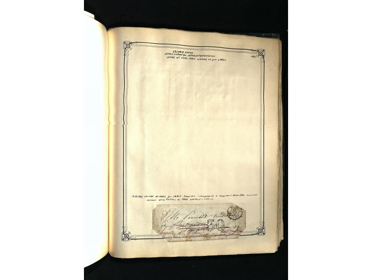 1757/1917, interessante Sammlung mit über 350 Briefen, dabei viel Vorphila bzw. markenlose Belege u.a. mit Kartenschluß, auße