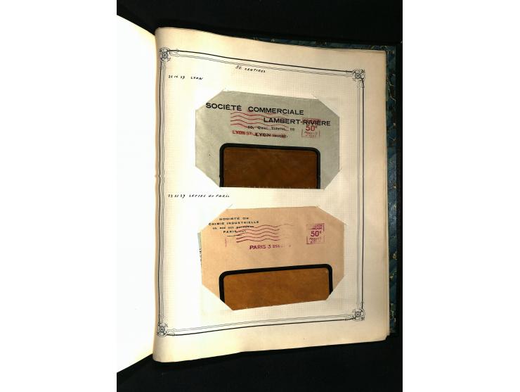 1757/1917, interessante Sammlung mit über 350 Briefen, dabei viel Vorphila bzw. markenlose Belege u.a. mit Kartenschluß, auße