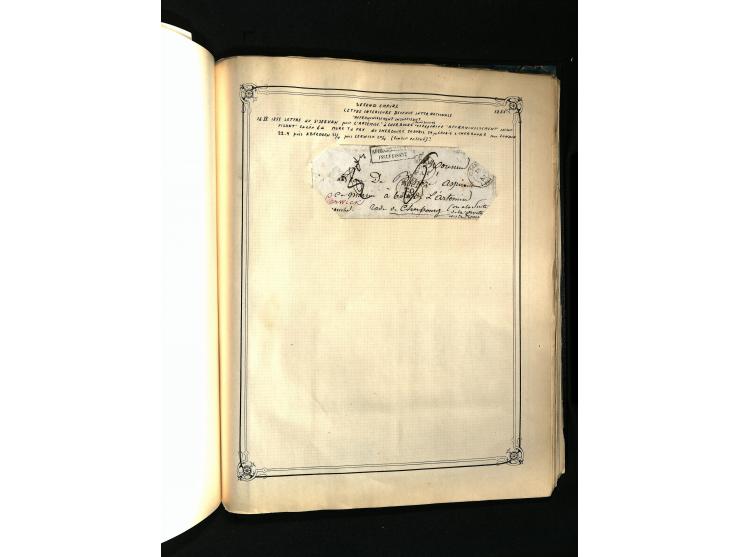 1757/1917, interessante Sammlung mit über 350 Briefen, dabei viel Vorphila bzw. markenlose Belege u.a. mit Kartenschluß, auße