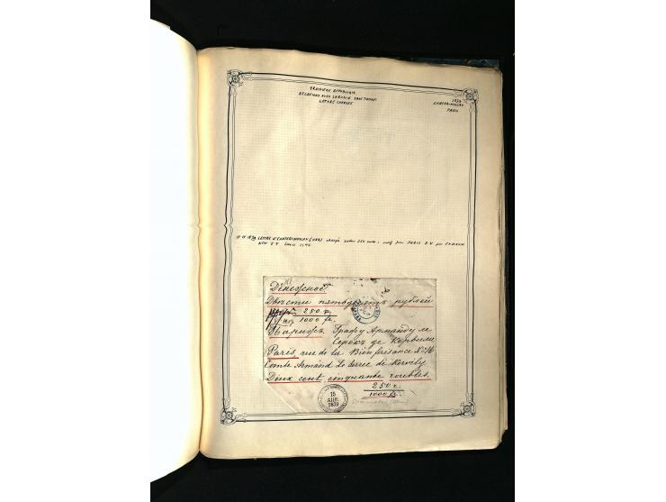 1757/1917, interessante Sammlung mit über 350 Briefen, dabei viel Vorphila bzw. markenlose Belege u.a. mit Kartenschluß, auße