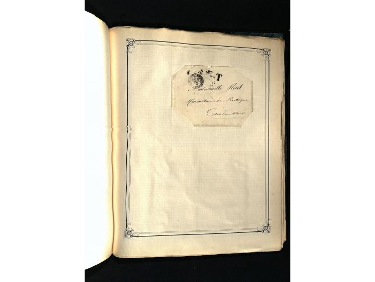 1757/1917, interessante Sammlung mit über 350 Briefen, dabei viel Vorphila bzw. markenlose Belege u.a. mit Kartenschluß, auße
