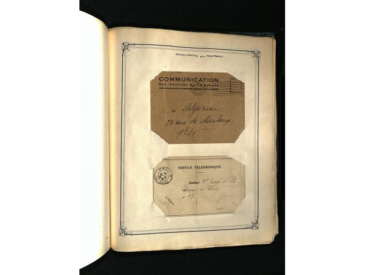 1757/1917, interessante Sammlung mit über 350 Briefen, dabei viel Vorphila bzw. markenlose Belege u.a. mit Kartenschluß, auße