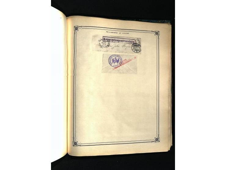 1757/1917, interessante Sammlung mit über 350 Briefen, dabei viel Vorphila bzw. markenlose Belege u.a. mit Kartenschluß, auße