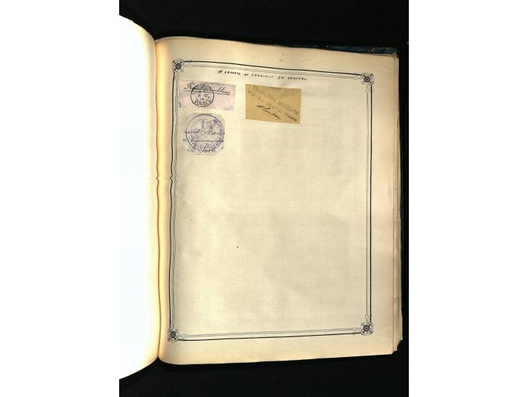1757/1917, interessante Sammlung mit über 350 Briefen, dabei viel Vorphila bzw. markenlose Belege u.a. mit Kartenschluß, auße
