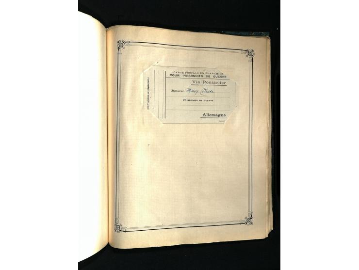 1757/1917, interessante Sammlung mit über 350 Briefen, dabei viel Vorphila bzw. markenlose Belege u.a. mit Kartenschluß, auße