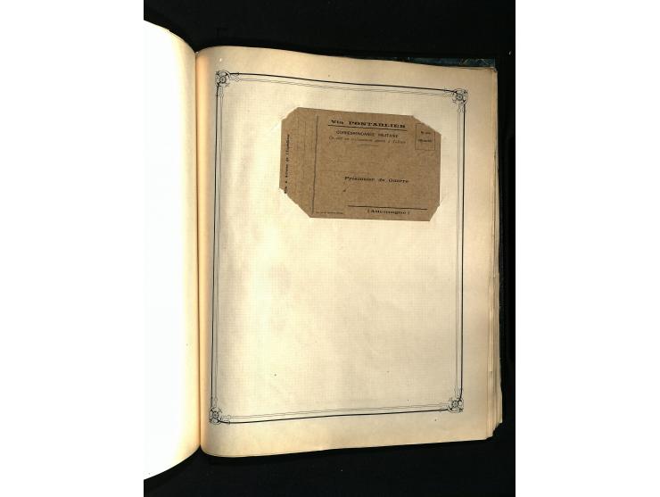 1757/1917, interessante Sammlung mit über 350 Briefen, dabei viel Vorphila bzw. markenlose Belege u.a. mit Kartenschluß, auße
