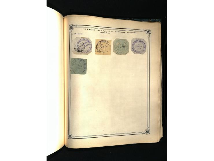 1757/1917, interessante Sammlung mit über 350 Briefen, dabei viel Vorphila bzw. markenlose Belege u.a. mit Kartenschluß, auße