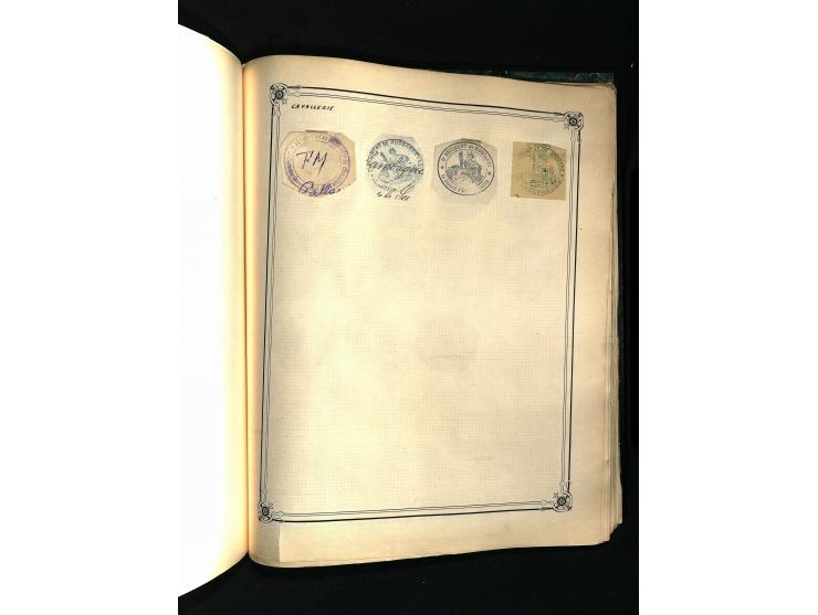 1757/1917, interessante Sammlung mit über 350 Briefen, dabei viel Vorphila bzw. markenlose Belege u.a. mit Kartenschluß, auße
