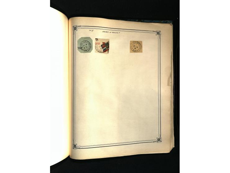 1757/1917, interessante Sammlung mit über 350 Briefen, dabei viel Vorphila bzw. markenlose Belege u.a. mit Kartenschluß, auße