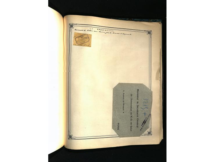 1757/1917, interessante Sammlung mit über 350 Briefen, dabei viel Vorphila bzw. markenlose Belege u.a. mit Kartenschluß, auße