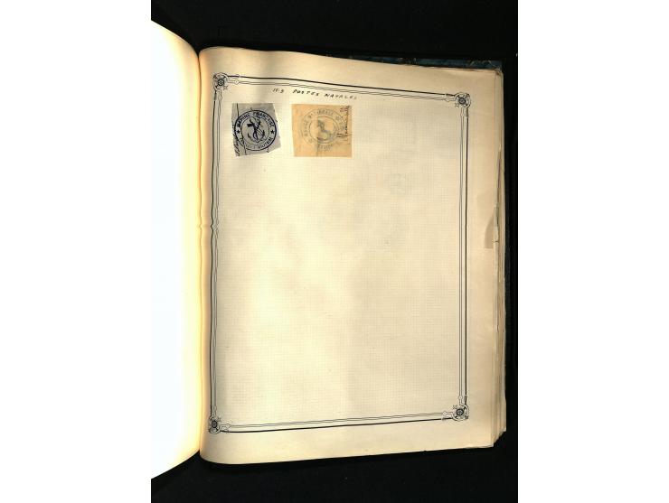 1757/1917, interessante Sammlung mit über 350 Briefen, dabei viel Vorphila bzw. markenlose Belege u.a. mit Kartenschluß, auße