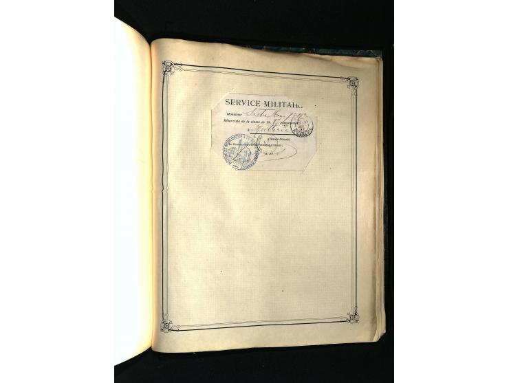 1757/1917, interessante Sammlung mit über 350 Briefen, dabei viel Vorphila bzw. markenlose Belege u.a. mit Kartenschluß, auße