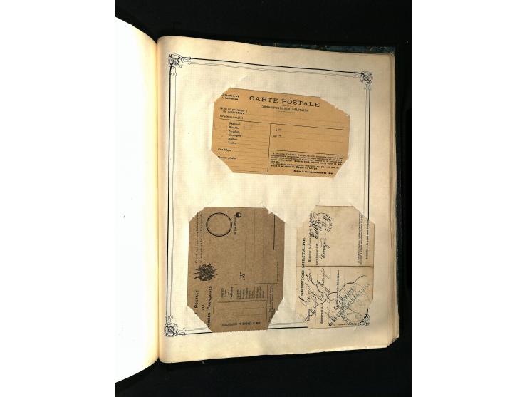 1757/1917, interessante Sammlung mit über 350 Briefen, dabei viel Vorphila bzw. markenlose Belege u.a. mit Kartenschluß, auße