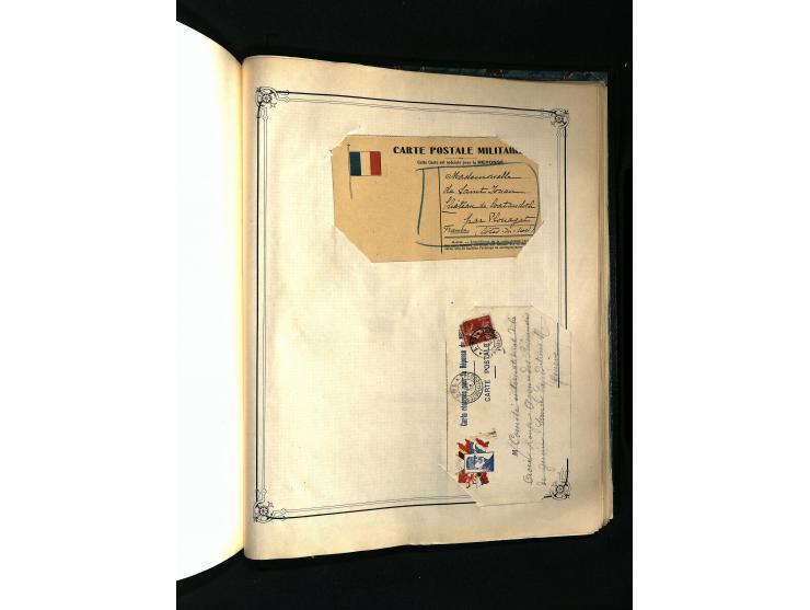 1757/1917, interessante Sammlung mit über 350 Briefen, dabei viel Vorphila bzw. markenlose Belege u.a. mit Kartenschluß, auße