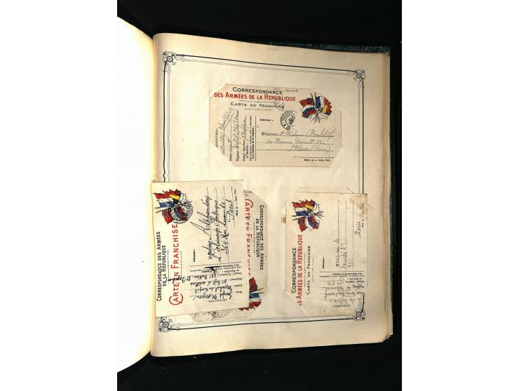 1757/1917, interessante Sammlung mit über 350 Briefen, dabei viel Vorphila bzw. markenlose Belege u.a. mit Kartenschluß, auße