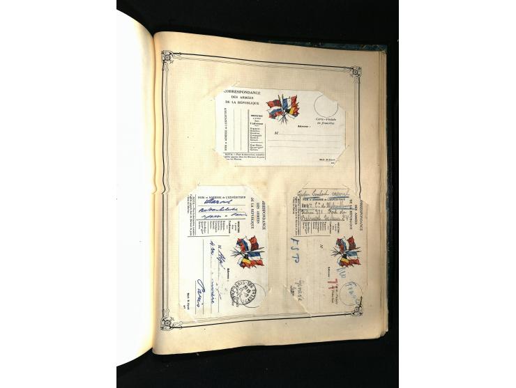 1757/1917, interessante Sammlung mit über 350 Briefen, dabei viel Vorphila bzw. markenlose Belege u.a. mit Kartenschluß, auße