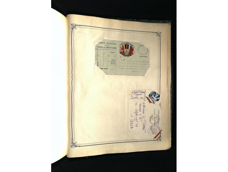 1757/1917, interessante Sammlung mit über 350 Briefen, dabei viel Vorphila bzw. markenlose Belege u.a. mit Kartenschluß, auße