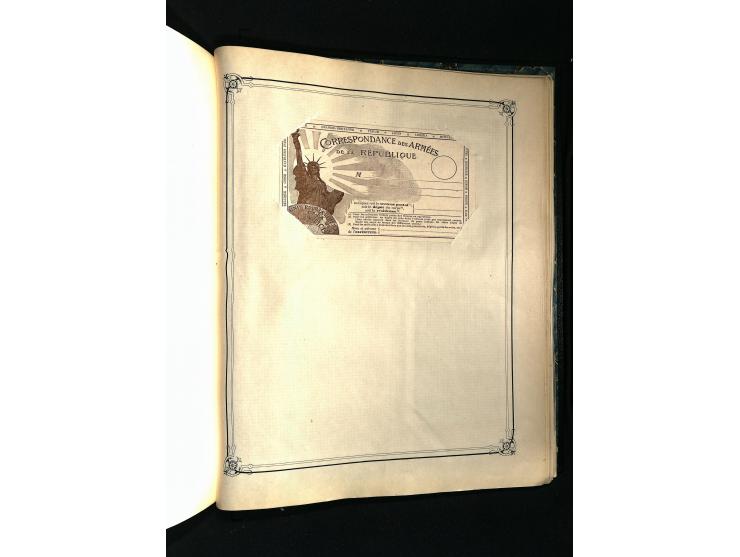 1757/1917, interessante Sammlung mit über 350 Briefen, dabei viel Vorphila bzw. markenlose Belege u.a. mit Kartenschluß, auße