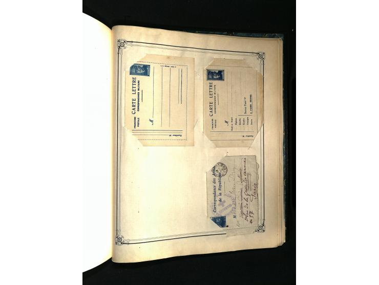 1757/1917, interessante Sammlung mit über 350 Briefen, dabei viel Vorphila bzw. markenlose Belege u.a. mit Kartenschluß, auße
