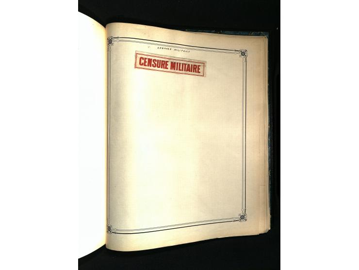 1757/1917, interessante Sammlung mit über 350 Briefen, dabei viel Vorphila bzw. markenlose Belege u.a. mit Kartenschluß, auße