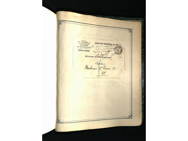 1757/1917, interessante Sammlung mit über 350 Briefen, dabei viel Vorphila bzw. markenlose Belege u.a. mit Kartenschluß, auße